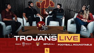 Football Roundtable  Trojans Live 101424 [upl. by Klarrisa851]