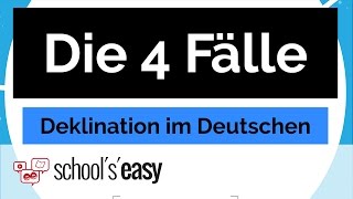 Deklination  Die 4 Fälle im Deutschen [upl. by Bruce]