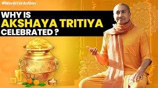 Why is Akshaya Tritiya Celebrated   Importance of Akshaya Tritiya  Gaurangadas Official [upl. by Aimik166]