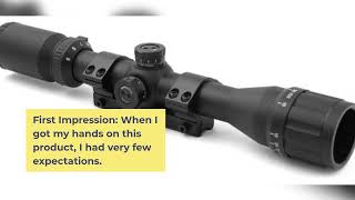 Hammers 3 9x32AO Air Rifle Scope Review [upl. by Leavy]