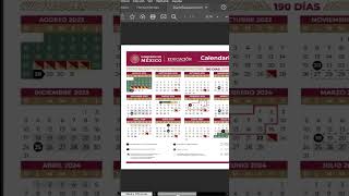 Calendario Escolar SEP 20242024 [upl. by Ck64]
