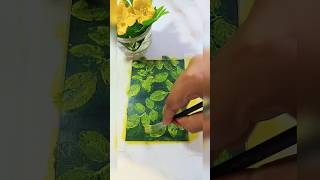 Easy creative leaf painting ideas🌿🌱 [upl. by Bock189]