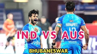 INDIA VS AUSTRALIA  BEST HOCKEY MATCH 2024  FIH PRo LEAGUE  Bhubaneswar ODISHA [upl. by Ardnuassac990]