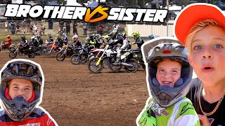 The Kiddos First Dirt Bike Race In Australia The Reeds Race Cessnock MX [upl. by Sproul339]