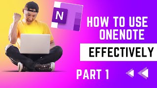 HOW TO USE ONENOTE EFFECTIVELY ON IPAD FOR NOTE TAKING PART 1 [upl. by Nniuqal624]