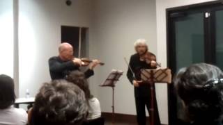 Dallas Chamber Orchestra Ronald Neal Stradivarius vs Kurt Sprenger Amati 4 [upl. by Akinod]