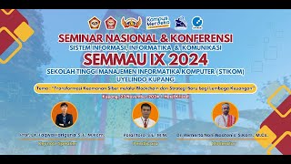 Seminar Nasional amp Konferensi Sistem Informasi Informatika amp Komunikasi [upl. by Anialad]