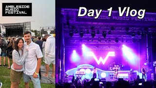 Rock with Me 🤘🏼 Ambleside Music Festival 🥁Day1 2023  Said the Whale Weezer Saint Motel etc [upl. by Edy]