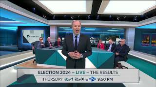 Join ITV News for live coverage of the General Election results  ITV News [upl. by Ravilob]