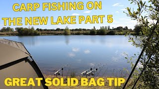 CARP FISHING ON THE NEW LAKE PLUS A HANDY SOLID BAG TIP carpfishing2024 [upl. by Acinomaj912]