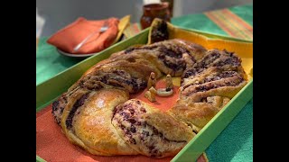 Rosca de reyes trenzada  Cocina con Conexión [upl. by Marjorie562]