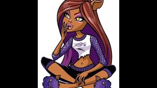 Monster High Clawdeen Wolf Çizimi  How to draw Clewdeen wolf from Monster High [upl. by Stauder]