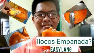 Crispy Empanada Recipe with a Twist Easy Steps  Ilocos Empanada Orange  Solid Foodtrip [upl. by Olbap794]