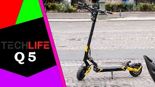 Techlife Q5 💀 Bardzo szybka hulajnoga elektryczna  Recenzja 4K [upl. by Glanville]