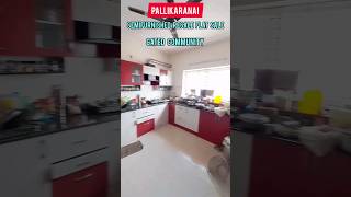 Semifurnished resale flat sale in pallikaranaiGated communityon road project videos shortfeed [upl. by Abixah]