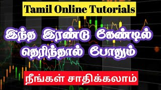 Candlestick Tricks in Tamil  candlestick pattern in tamil  Live market [upl. by Sukramaj84]