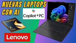 ⭐¡Nuevos Lenovo Yoga Slim y ThinkPad 2024 con Snapdragon X Elite [upl. by Nairbo]