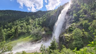 Naturschauspiel Partschinser Wasserfall  größter Wasserfall Südtirols [upl. by Hayashi112]