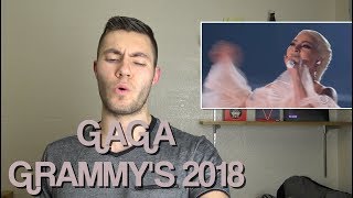 LADY GAGA GRAMMYS 2018 REACTION Joanne  Million Reasons [upl. by Jarlen]