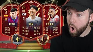 I Opened Rank 1 Rewards amp Squad Battles 91 Packs [upl. by Yendyc]