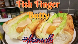 Poor Mans PoshFish Finger Butty or sub [upl. by Lunneta69]