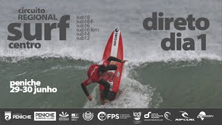 Campeonato Regional de Surf  2024  Peniche  29 e 30 de jungo  Dia 1 [upl. by Chari724]