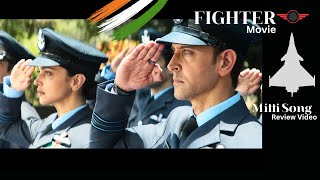 Fighter  Mitti Song  Hrithik  Deepika  Anil  VishalSheykhar  Review Video [upl. by Boony]