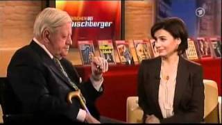 Helmut Schmidt zu Guido Westerwelle [upl. by Berkman]