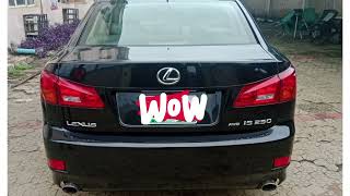 Reg lexus IS250 2002 71M🤑🌶️ Buy amp drive carblogger🌍 08023408864 lagos carforsale [upl. by Yrahca]