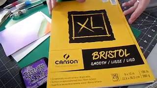 Canson XL Bristol smooth [upl. by Acinorej]