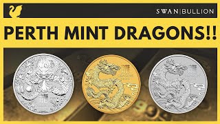 Perth Mint LUNAR DRAGONS  2024 Bullion [upl. by Tap]