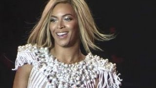 BEYONCE BOOED AT V FESTIVAL amp NEW BLONDE BOB WIG [upl. by Attehcnoc795]