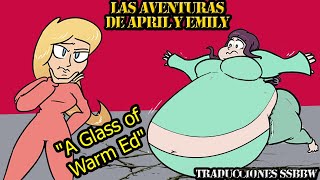 Un vaso de leche tibia de Emily  aventuras SSBBW de April y Emily  Traducciones graciosas [upl. by Ahsiei]