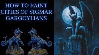 How to Paint CITIES OF SIGMAR GARGOYLIANS [upl. by Billye]