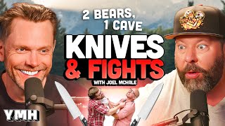 Knives and Fights w Joel McHale  2 Bears 1 Cave Ep 194 [upl. by Brelje]