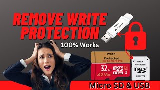 How to Remove Write Protection from USB Drive in Windows [upl. by Routh]