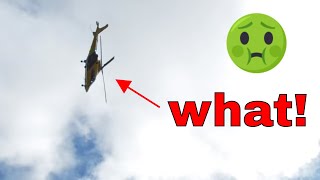 Emergency Response Agusta Westland AW109 Ambulance Straight in Landing MUST SEE [upl. by Merari424]