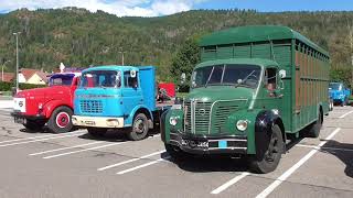 Acaare  Bac à Sable 2022  rassemblement de camions anciens dans les Vosges [upl. by Iveel]