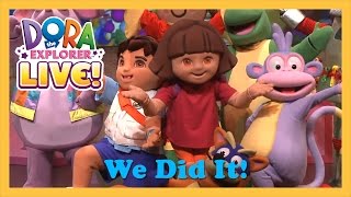 We Did It  Dora The Explorer Live 2013 [upl. by Rodnas135]