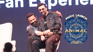 Animal Rampage Music Launch Event  Ranbir Kapoor Bobby Deol [upl. by Auqinaj]