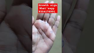 Progress sign 😇 astrology palmistry hastrekha vastu [upl. by Ernestus]