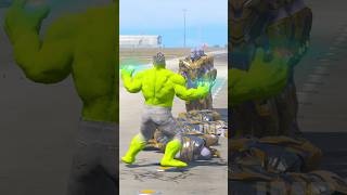 SUPERHEROS VS THANOS WHO IS THE STRONGEST 24 shorts [upl. by Ogait]