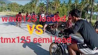 WAVE125 OPEN VS TMX125 PART1 [upl. by Anahc]