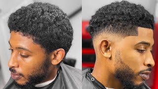 100 MID DROP FADE HAIRCUT TUTORIAL HOW TO BLEND HAIR [upl. by Sager]