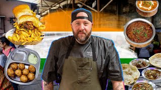 American Chefs Indian Food Reaction to Street Food in India Full Documentary [upl. by Anyrtak]