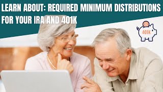 Learn about Required Minimum Distributions for Your IRA and 401k with Troy Sharpe CFP® [upl. by Nnagrom]