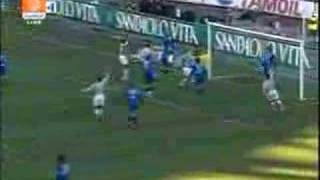 Almiron scores vs Juve 21 Empoli [upl. by Orestes127]