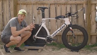 Pro Bike Breakdown How I built a race ready triathlon bike on a budget [upl. by Ialocin790]