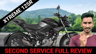 Hero Xtreme 125R 2nd servicing cost With bill ✓ 🔥 l important Things while serving Any Bike BS6 Bike [upl. by Adnirolc]