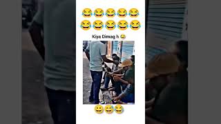 Kya dimag hai yaar 😂🤣😅😂rear comedy podcast shorts trending youtubeshorts [upl. by Ashatan567]